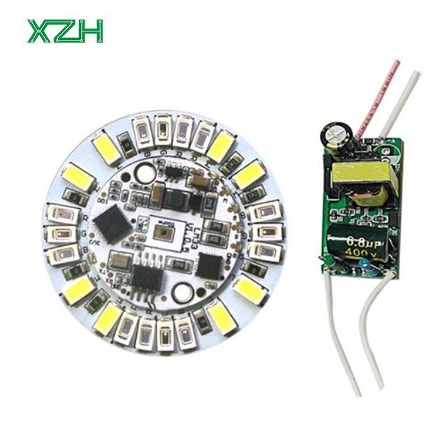 Aluminum LED PCBA Custom SMD LED Bulb PCB Board Standard Thickness